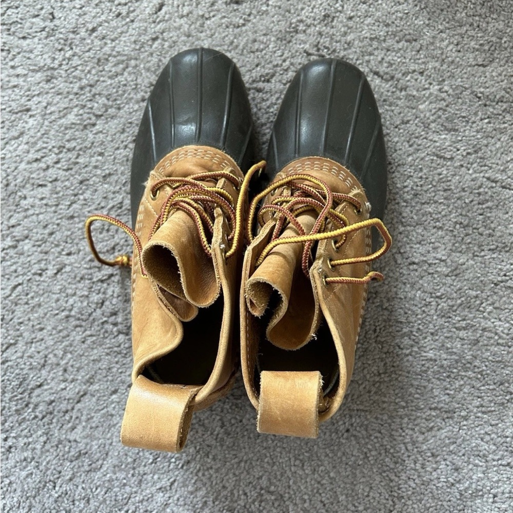 LL Bean Duck Boots, women’s 7